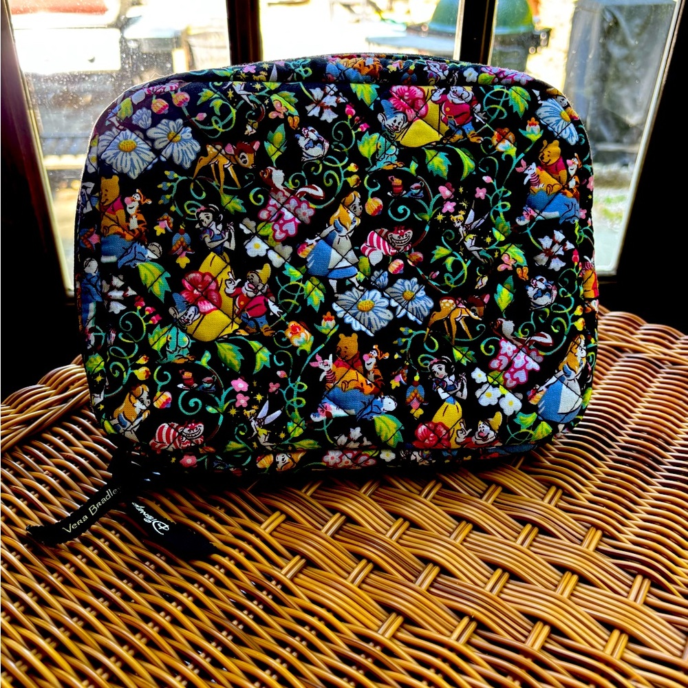 Vera Bradley Disney Print Medium Cosmetic Bag